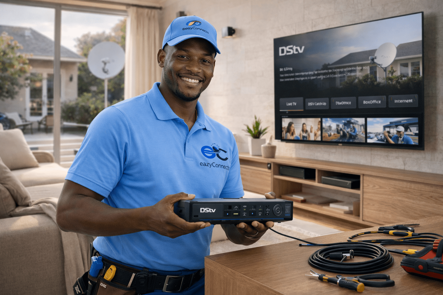 dstv decorder installation